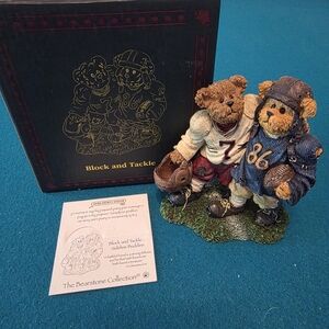 Block and Tackle Bearstone Figurine